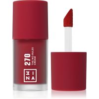 3INA The No-Rules Cream multifunktionales Make-up für Augen, Lippen und Gesicht Farbton 270 - Deep, wine red 8 ml