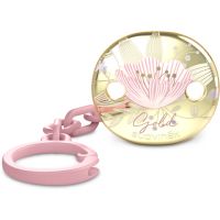 Suavinex Gold Premium Pacifier Clip držalo za dudo Pink 1 kos