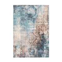 BEHÚŇ, 80/150 cm, modrá, hnedá