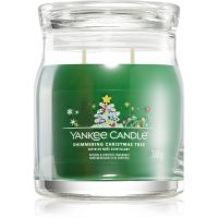 Yankee Candle Shimmering Christmas Tree ароматна свещ Signature 368 гр.