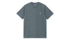 Carhartt WIP S/S Chase T-Shirt Blue Pánske - Tričká Carhartt WIP - Modrá - I026391_3LP_XX-XL - Size: XL