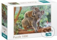 Koala s mládětem (1000 dílků) - puzzle z kategorie Zvířata