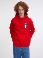 Tommy Hilfiger Emblem Hoodie Majica dugih rukava crvena