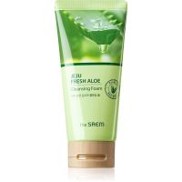 The Saem Jeju Fresh Aloe 92% finoman tisztító hab 150 g