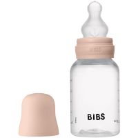 BIBS Anti-Colic Baby Bottle Silicone Antikolikflasche Blush 150 ml