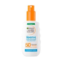 Garnier Ambre Solaire слънцезащитно мляко в спрей с много висока защита SPF 50+ 150ml