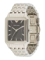 Emporio Armani Analogni sat  crna / srebro