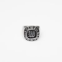 Δαχτυλίδι Wasted Paris U Champion Signet Ring Silver/ Black 7
