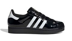 adidas Superstar II W Ženy - Tenisky adidas Originals - Černá - JS4009-7 - Size: 7