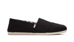Toms Alpargata BLack Recycled Cotton Canvas Muškarci - Tenisice Toms - Crna - 10017676-12 - Size: 12