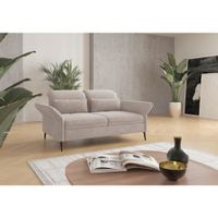 Sit & More TROJMIESTNA POHOVKA, textil, sivobéžová