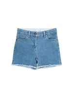 Cotton Denim Shorts