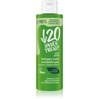 Under Twenty ANTI! ACNE матуючий і очищаючий тонік від чорних цяток 200 мл