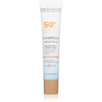 Dermedic Sunbrella Protective Tinted Fluid schützende Tönungscreme für das Gesicht SPF 50+ 40 ml