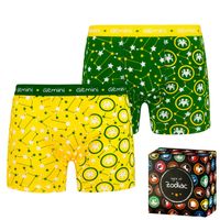 Men's boxers Frogies Zodiac Zwillinge 2P Gift box