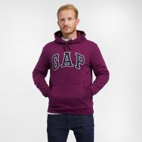 Bluza GAP Pullover Logo Hoodie Beach Plum S