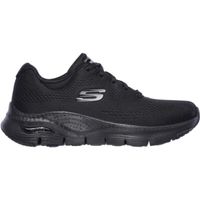 Skechers ARCH FIT Дамски спортни обувки за свободно време, черно, размер