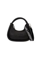 Czarna torebka Karla Lagerfelda