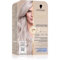 Schwarzkopf Creme Supreme permanentná farba na vlasy odtieň 10-55 Cool Silverblond 60 ml