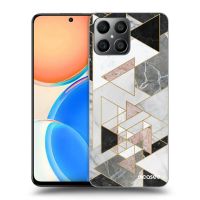 Silikónový prehľadný obal pre Honor X8 4G - Light geometry
