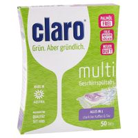 Claro Multi All in 1 Tablety do myčky nádobí 50 ks