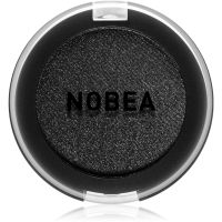 NOBEA Day-to-Day Mono Eyeshadow sjenilo za oči sa šljokicama nijansa Black chant 3,5 g