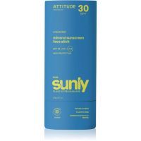 Attitude Sunly Kids Face stick mineralna krema za sončenje v paličici za otroke SPF 30 20 g