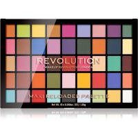 Makeup Revolution Maxi Reloaded Palette paleta puderastih sjenila za oči nijansa Monster Mattes 45x1.35 g