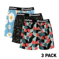 HORSEFEATHERS Trenírky Frazier 3pack - bundle 7 BLUE velikost XXL