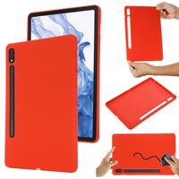 RUBBER Zaščitni ovitek za Samsung Galaxy Tab S9 rdeče barve