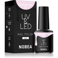 NOBEA UV & LED Nail Polish τζελ βερνίκι νυχιών με τη χρήση των UV/LED λαμπτήρων λαμπερός απόχρωση Blushing bride #18 6 μλ