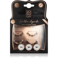 SOSU Cosmetics Hidden Agenda Undetectable Lashes Set für Wimpern