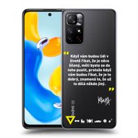 Silikónový prehľadný obal pre Xiaomi Redmi Note 11S 5G - Kazma - MĚLI BYSTE SE DO TOHO PUSTIT