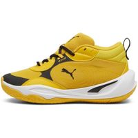 Puma PLAYMAKER PRO JR Момчешки обувки за баскетбол, жълто, размер 38.5