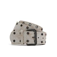 Cropp - Pas iz umetnega usnja - light grey