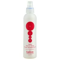 Kallos KJMN Professional Flat Iron Spray защитен спрей за топлинно третиране на косата 200 мл.