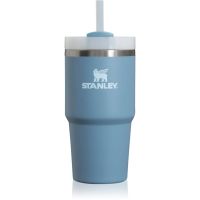 Stanley Quencher H2.O FlowState™ Tumbler термостакан із неіржавної сталі з трубочкою малий Indigo 600 мл