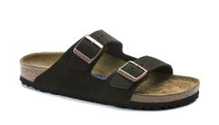 Birkenstock Arizona SFB VL Mocha Narrow Fit Unisex - Sandale Birkenstock - Crna - 951313-2.5 - Size: 2.5