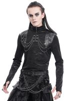 gothic i punk majica muško - Computer Wave - DEVIL FASHION - TT284 S