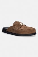 Steve Madden papuci pentru femei, din piele întoarsă Megg