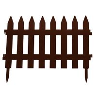 Plôtik GARDEN CLASSIC 35 cmx 3,2 m hnedý (7ks) PRIPLSU-R222