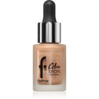 flormar Glow Drops Lip Tattoo течен хайлайтър цвят 001 Moon Glow 14 мл.