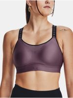 Fialová sportovní podprsenka Under Armour UA Infinity High Bra