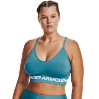 Biustonosz Under Armour Seamless Low Long Bra Blue S