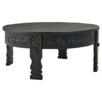 MID.YOU KONFERENČNÝ STOLÍK, čierna, drevo, 80/80/36 cm