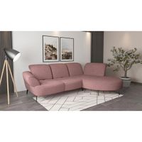 Sit & More ROHOVÁ SEDAČKA, textil, baklažánová