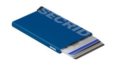 Secrid Cardprotector Laser Logo Blue Unisex - Peňaženka Secrid - Modrá - CLa-Logo-Blue-One-size - Size: One size