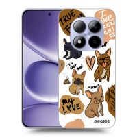 Silikónový prehľadný obal pre Xiaomi Redmi Note 15 Pro - Frenchies