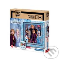 Frozen 2 v rámečku - puzzle z kategorie 15 - 60 dílků