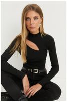 Damen Bluse Cool &amp; Sexy Black